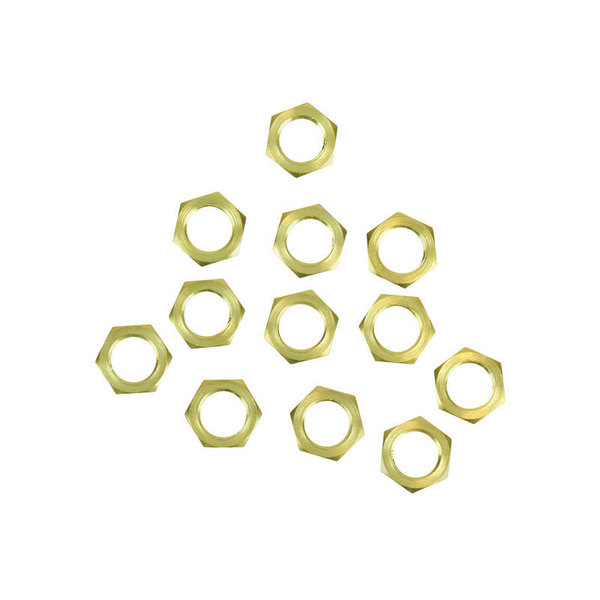 Jandorf Hex Nut, 1/8", 12 PK 60169